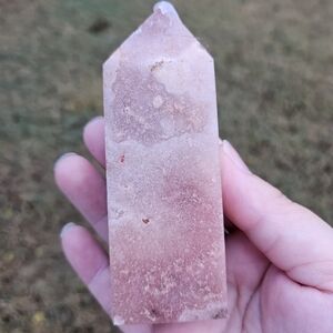 pink amethyst tower 3.8 in